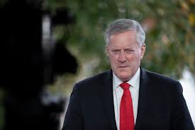 White House Chief of Staff, Meadows, tests positive for COVID-19