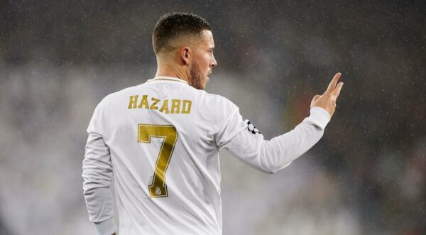 Eden Hazard of La Liga giants, Real Madrid