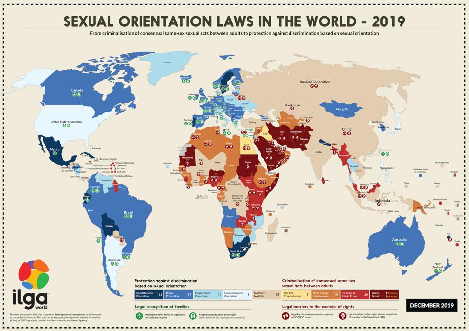 Report: Majority of Muslim world still criminalises homosexuality