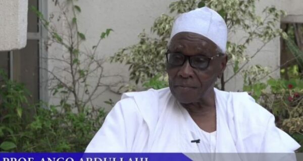 The Chairman of the Northern Elders Forum (NEF), Professor Ango Abdullahi