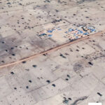 A Google Earth map of GSSS Kankara where over hundreds of students were abducted