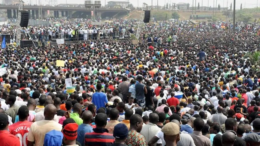 Nigeria's population on the increase