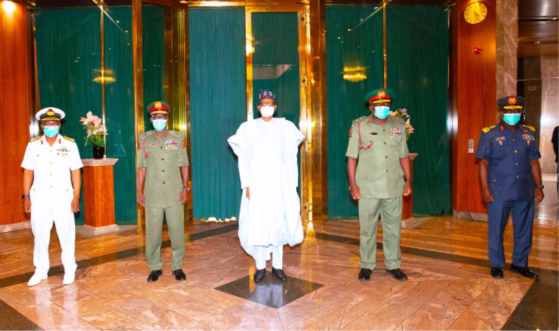 Buhari to service chiefs: We’re in a state of emergency