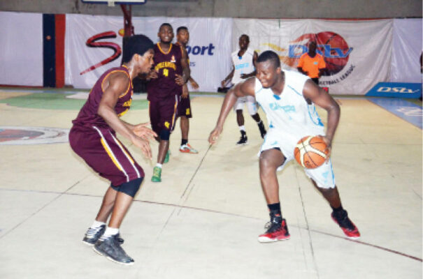 Action recorded in the Nigerian Premier Basketball League before it was brought to a stop by the court case