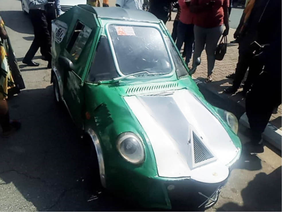 FG unveils car made by 30-year-old Nigerian