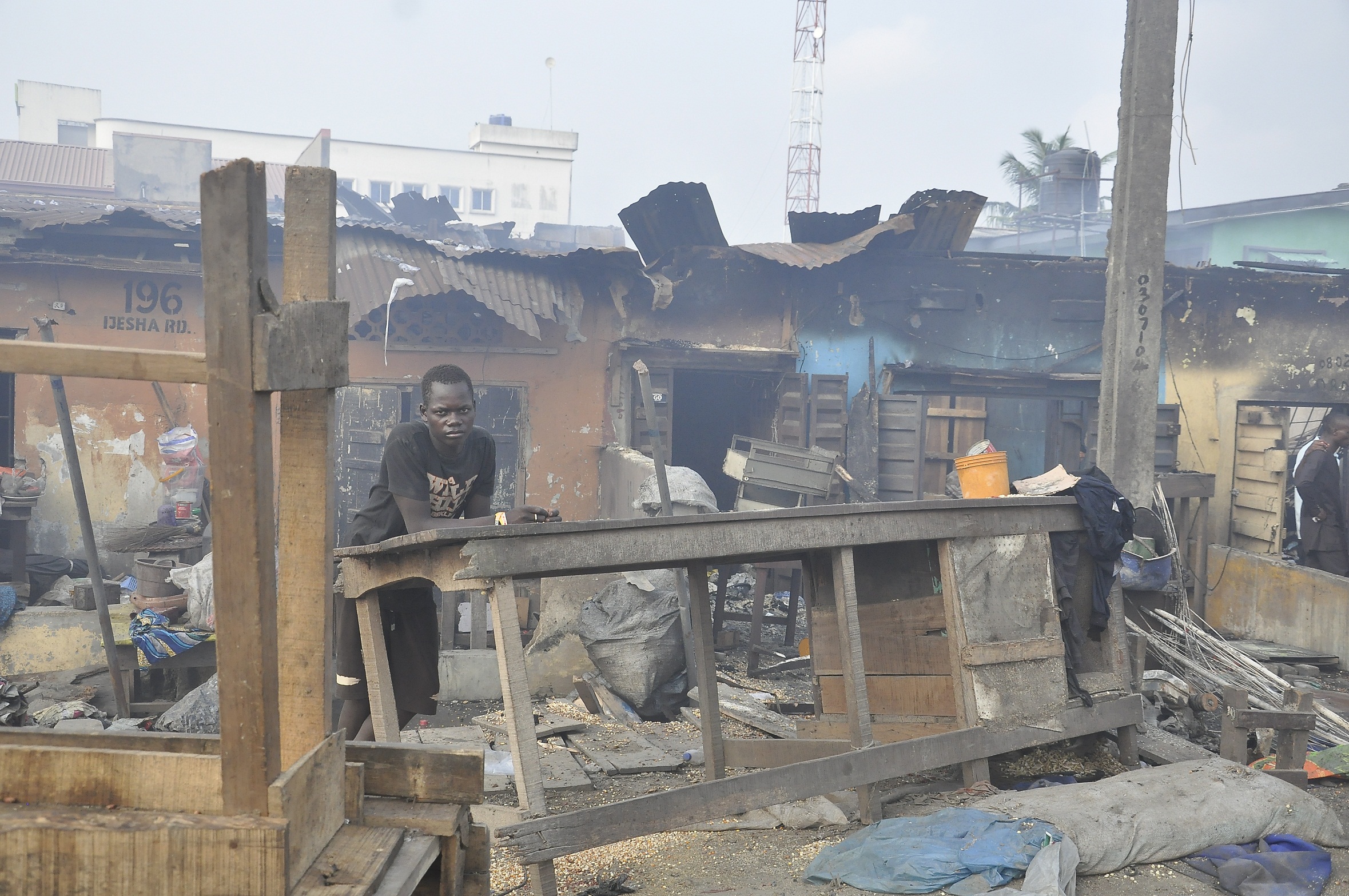 62 shops affected in Lagos market fire