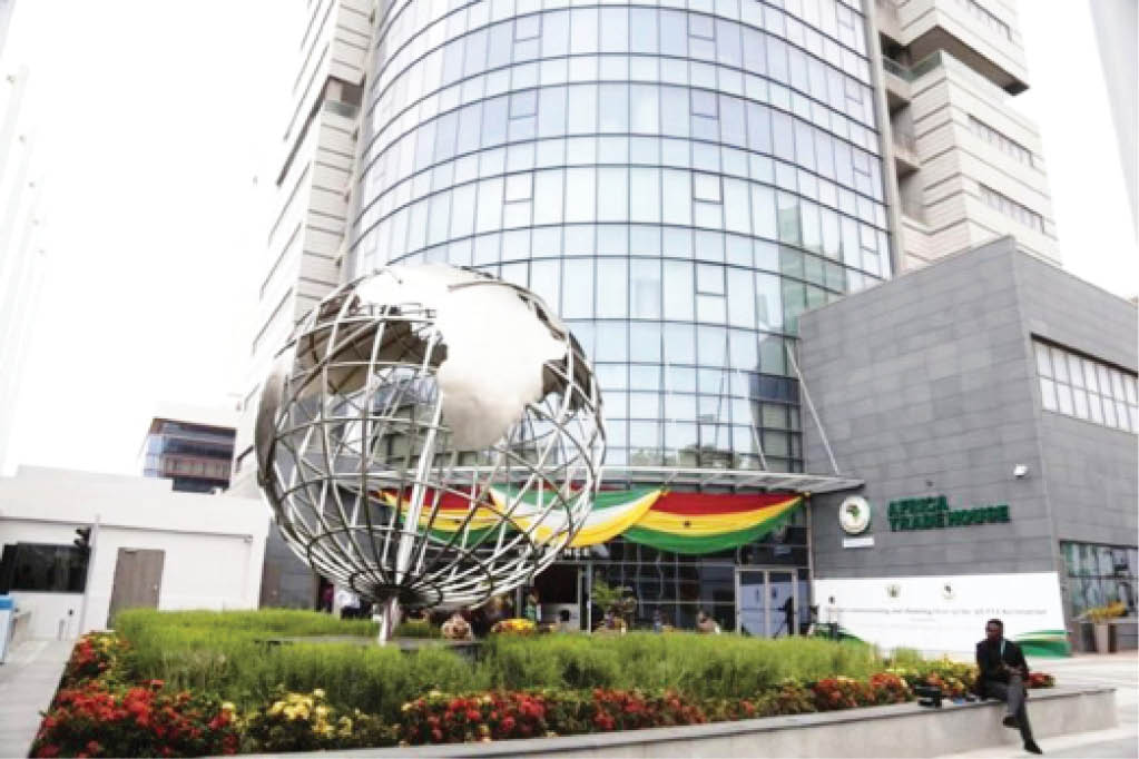 The African Continental Free Trade Area (AfCFTA) secretariat office in Accra, Ghana opened in August 2020. Photo: Ghana Presidency.