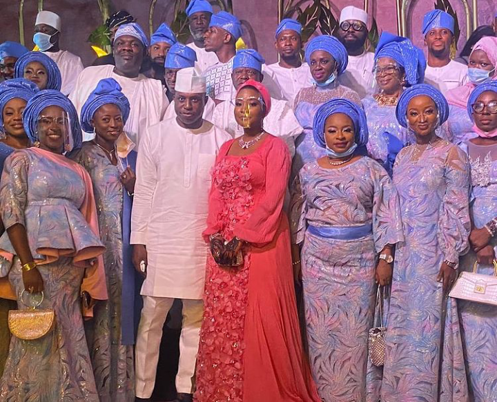 Photos from Dimeji Bankole and Aisha’s wedding