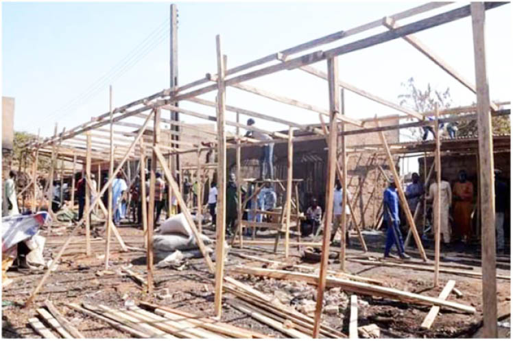 There is a ray of hope as reconstruction begins in some parts