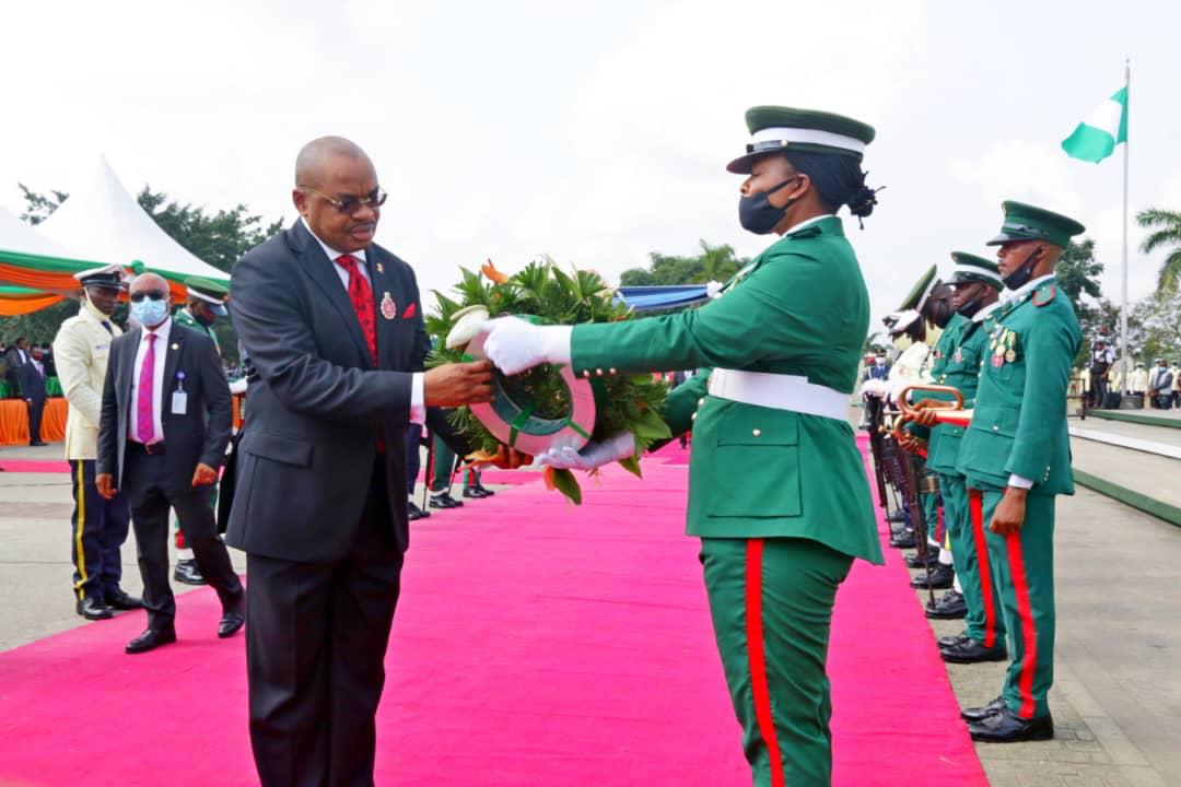 Armed Forces Remembrance Day: Gov Emmanuel calls for unity, equal opportunity