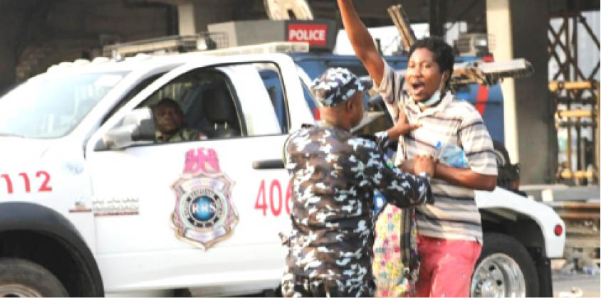 Dozens arrested, stripped as youths defy heavy security to occupy Lekki Tollgate