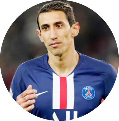 PSG’s Di Maria out of Barcelona Champions League first leg