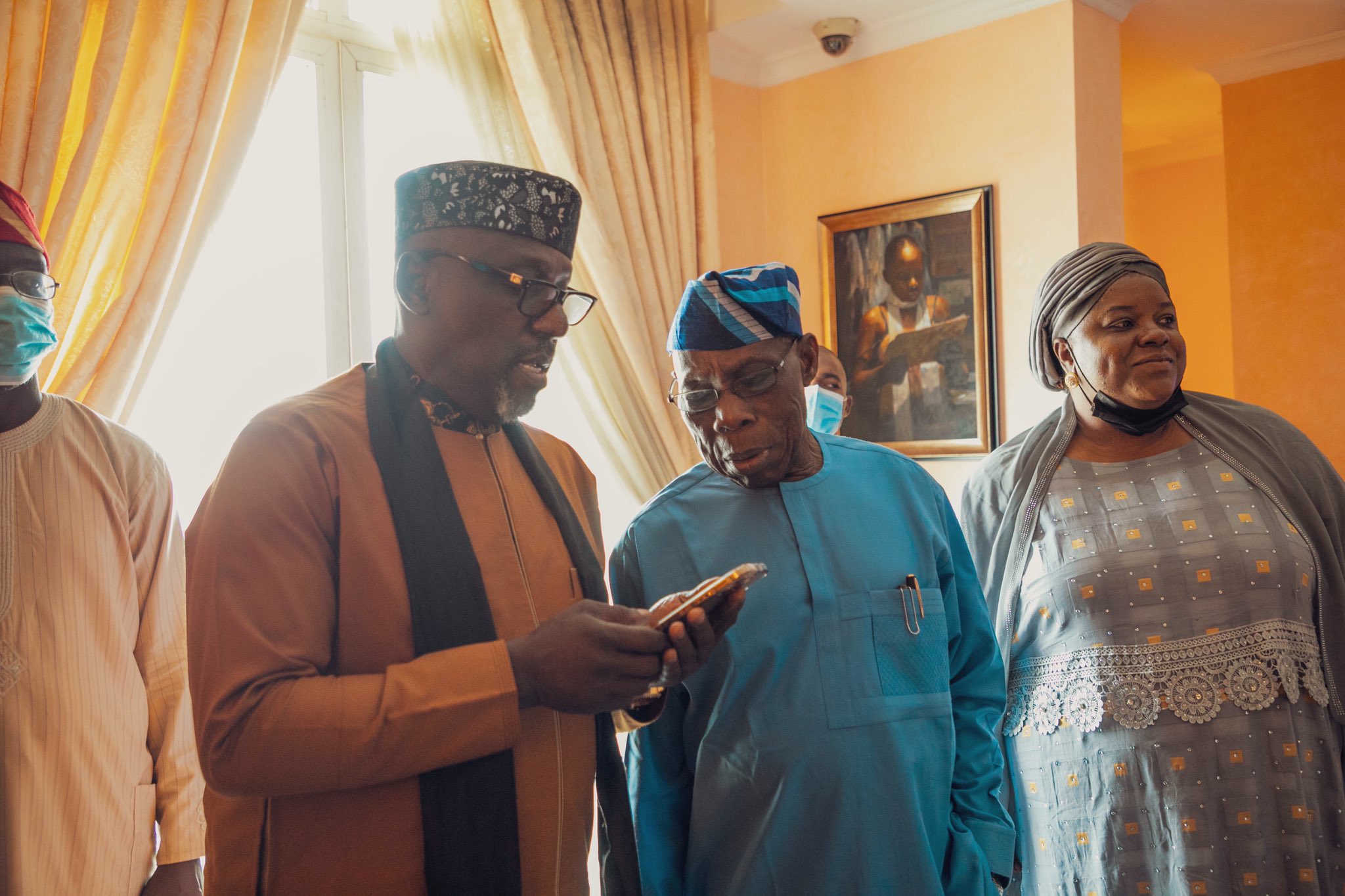 2023: Okorocha Meets Obasanjo In Abeokuta