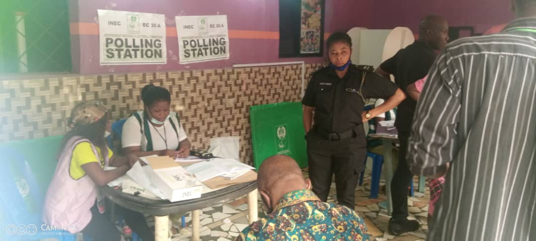 IN PICTURES: Voters Across Polling Units In Aba North/South Constituency