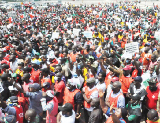 FILE PHOTO: NLC protests