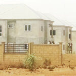 Gidan Salanke Housing Estate being constructed by the Sokoto State govt