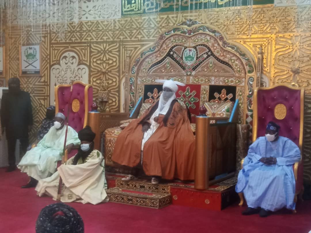 Ganduje leads Tinubu to Emir of Kano’s palace