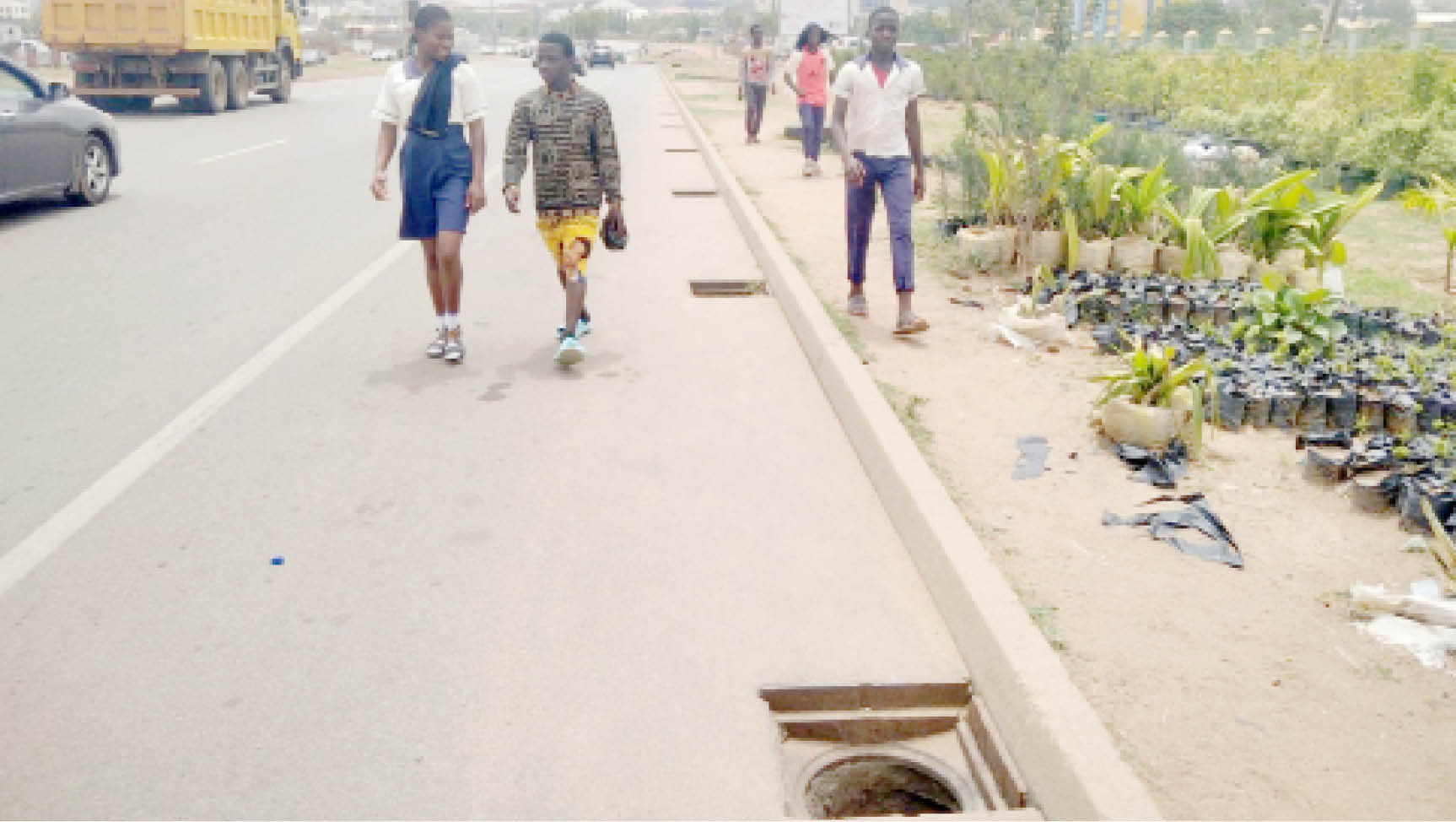 Uncovered manholes across Abuja pose danger to residents