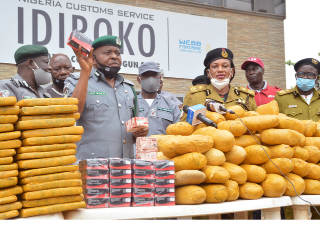 Customs seizes N213.6m Indian hemp in Ogun