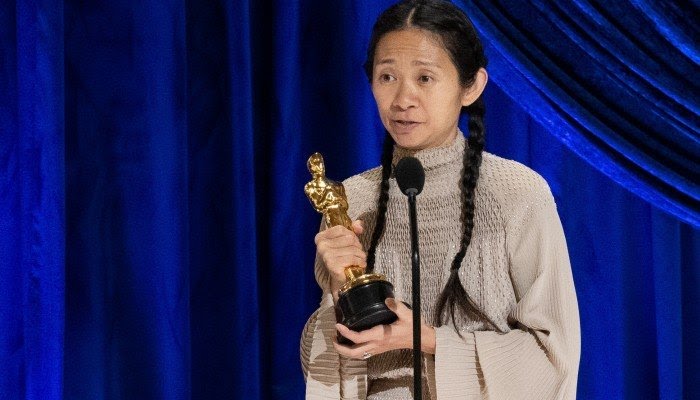 Chloe Zhao becomes second woman to win best director at Oscars