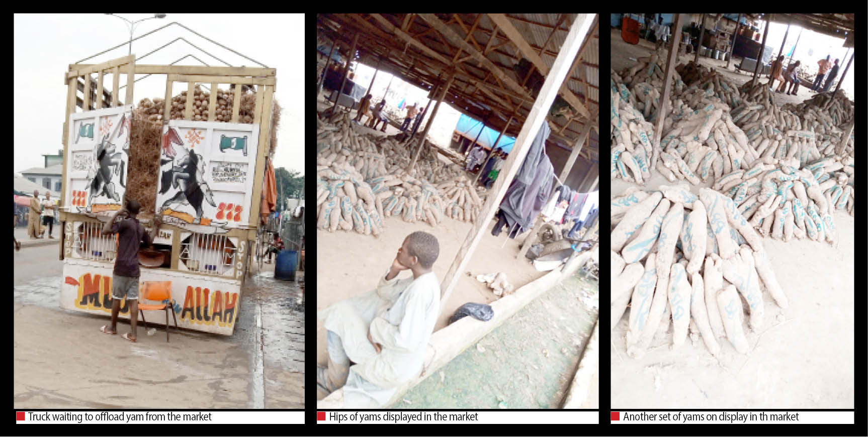 Creek road market, Hausa biggest yam market in Rivers