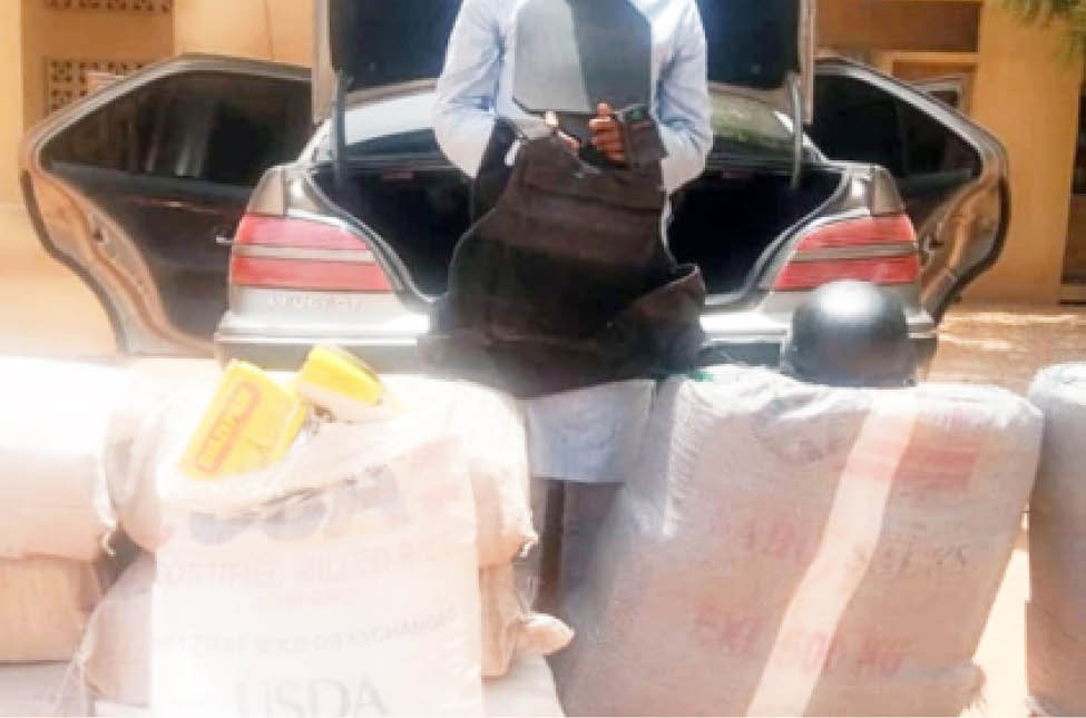 NDLEA nabs trans-border trafficker with 280kg drugs in Kebbi