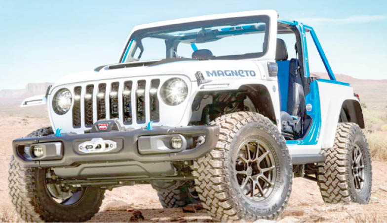Jeep rolls out electric Wrangler Magneto - Daily Trust