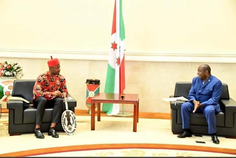 Nigeria’s ambassador to Burundi presents credence letter to President Ndayishimiye