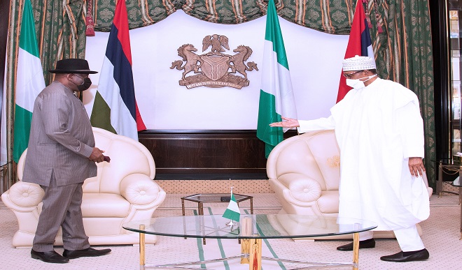 Buhari meets Jonathan over Mali crisis, seeks unity