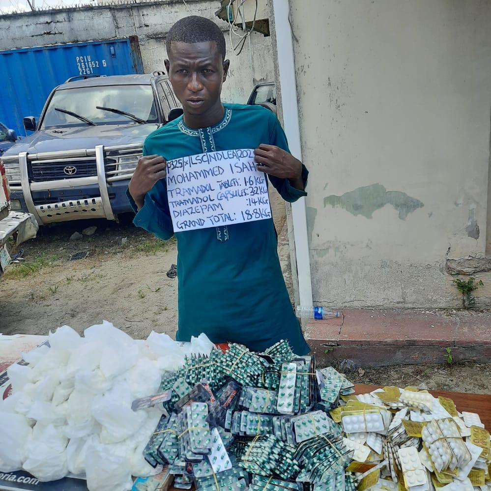 NDLEA seizes 34,950 Tramadol, Diazepam capsules enroute to Boko Haram