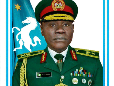 The Chief of Army Staff, Lt. General Farouq Yahaya