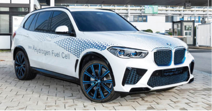 BMW tests hydrogen, electric X5