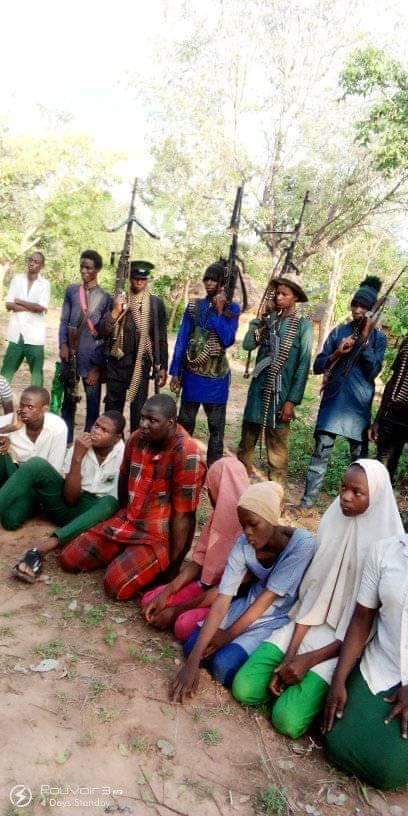 Bandits release pictures of abducted Kebbi teachers, students