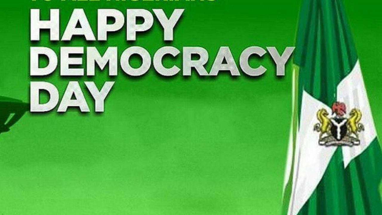 As we celebrate Democracy Day…