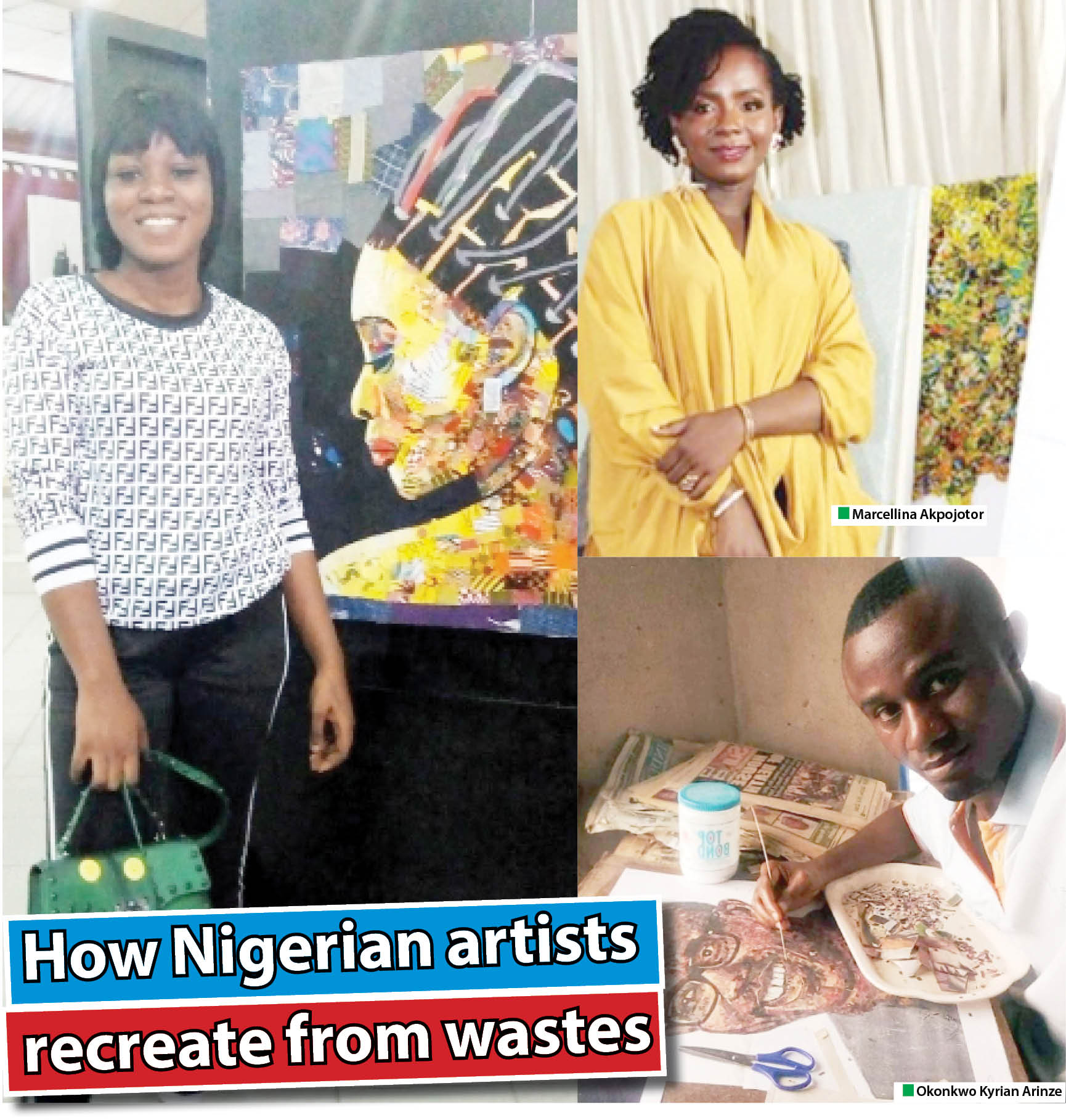 How Nigerian artists recreate from wastes