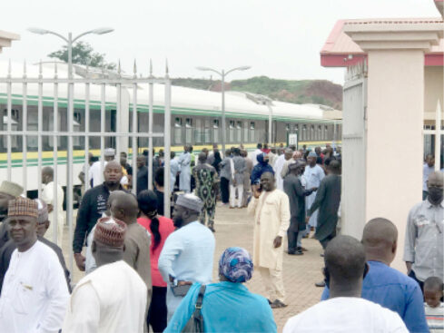 Passengers of Kaduna-Abuja train trapped in Dutse yesterday