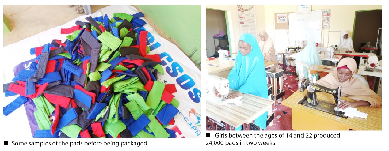 How Kaduna girls fight ‘period poverty’ with reusable pads