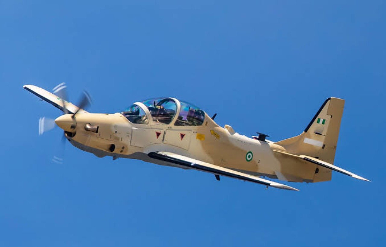 A-29 Super Tucano aircraft depart US for Nigeria