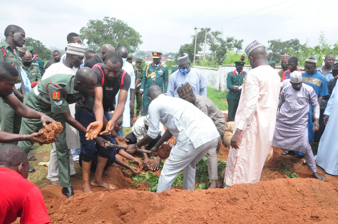 Army General murdered in Abuja laid to rest