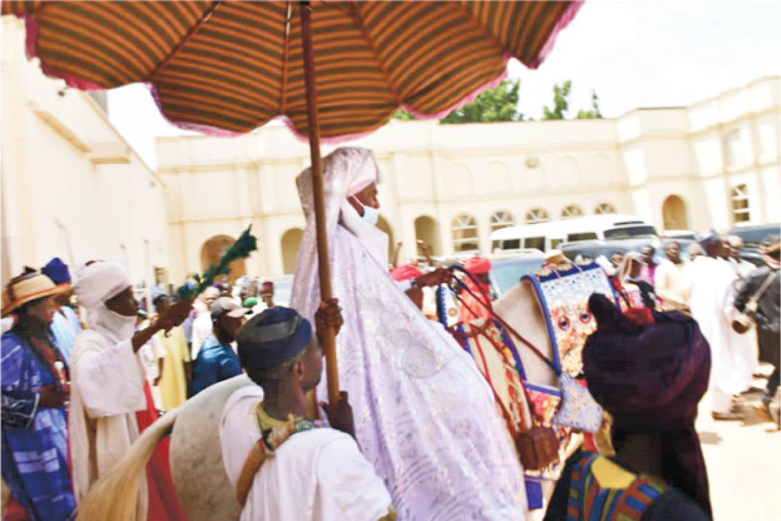 Sallah: How Gombe emir thrilled residents with durbar