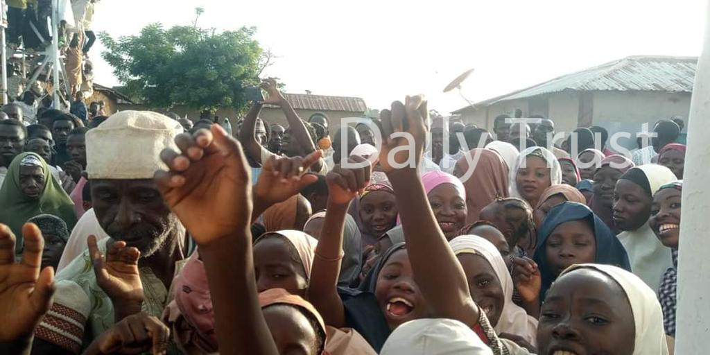 PHOTOS: Jubilation in Kajuru as Emir returns from Bandits’ den