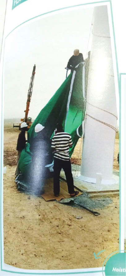 Meet the tallest national flag in Nigeria