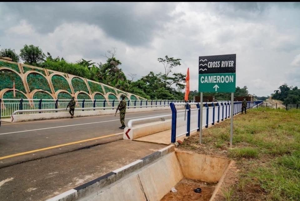 New Nigeria Cameroon Joint Border Bridge At Mfum Ekok In Cross River   New Nigeria Cameroon Joint Border Bridge At Mfum Ekok In Cross River State 