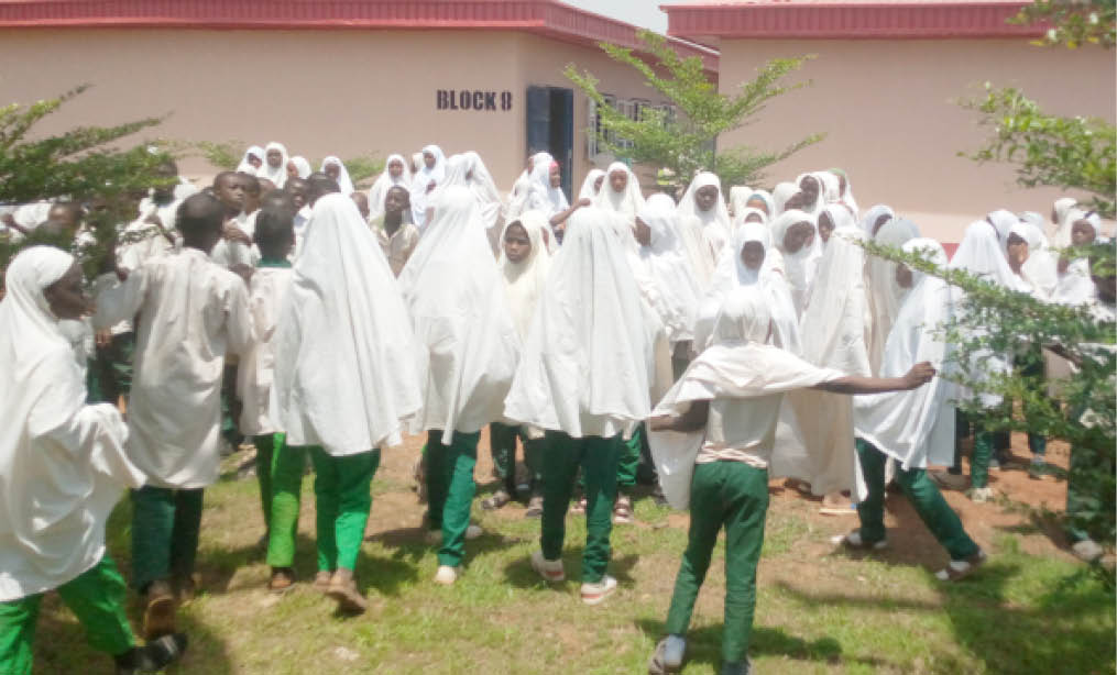 Excitement as Kaduna community is gifted new school