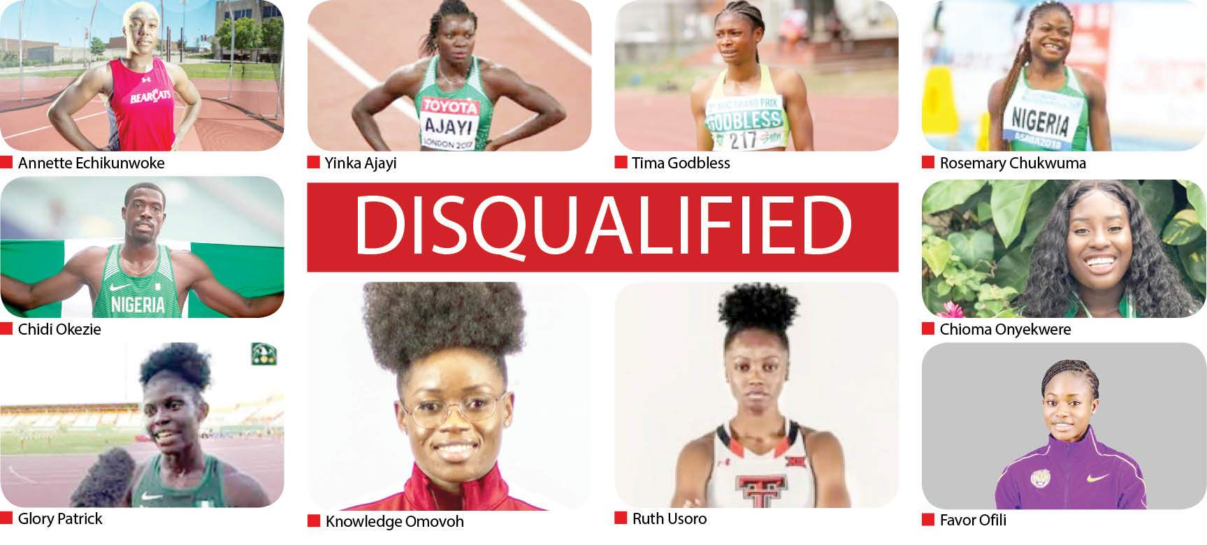 Uproar over ineligibility of 10 Team Nigeria athletes