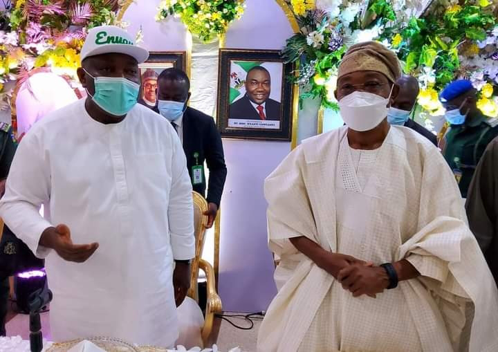 Aregbesola lauds Gov. Ugwuanyi for promoting ‘one Nigeria’ spirit