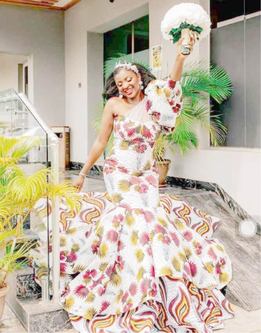 How To Slay Ankara Wedding Dresses - Fashion - Nigeria