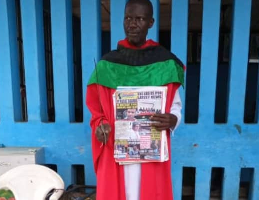 PHOTO: IPOB Chief Priest Nabbed with Charms and Bullets