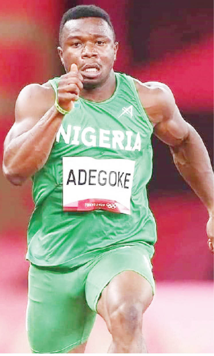 Injury robs youngster, Adegoke of Olympics history