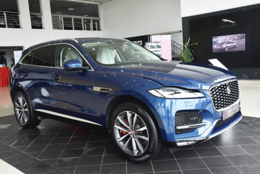 Jaguar F Pace debuts in Nigeria